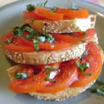 tomatoes bread