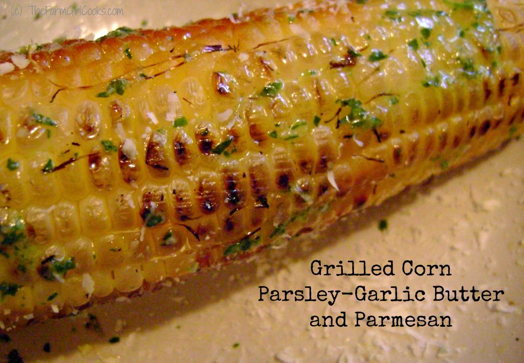 Parsley Garlic Butter a Perfect Compliment for Grilled Corn