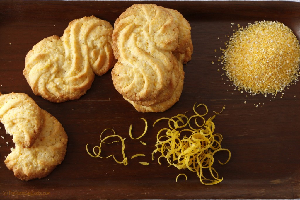 lemon cornmeal cookies 2