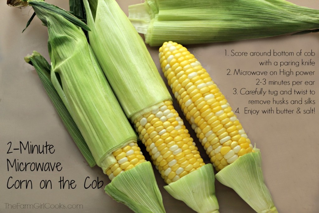 2 minute corn instructions